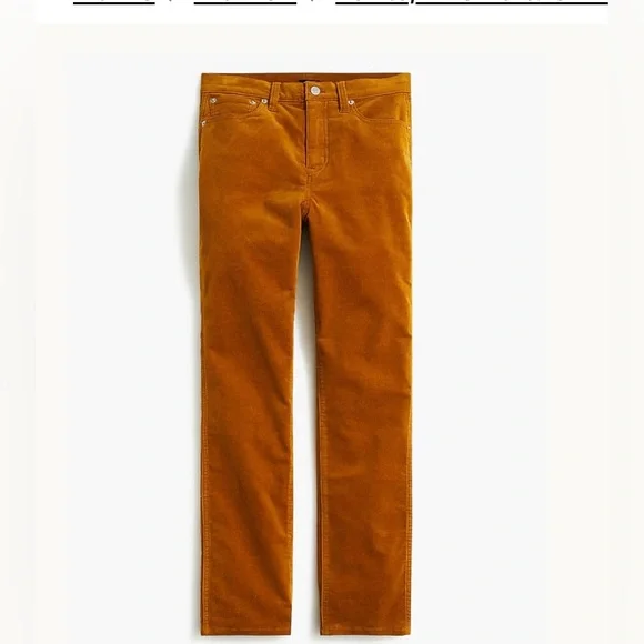 J. Crew Women's Slim Jeans in Mustard - Picture 1 of 5